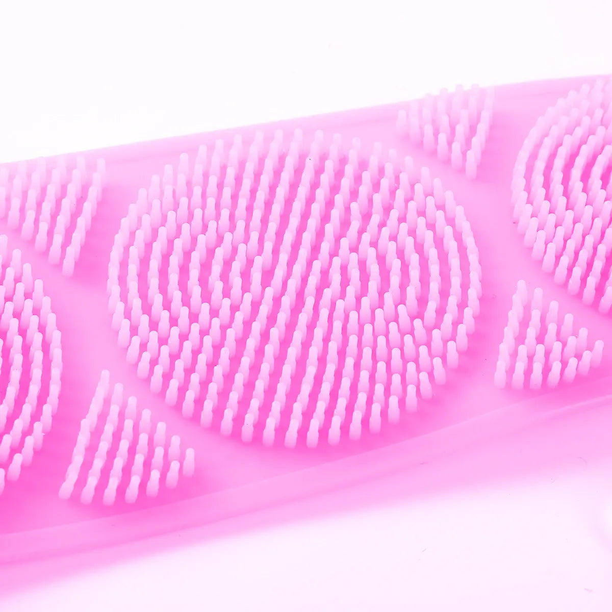 Dubbelzijdige siliconen body scrubber