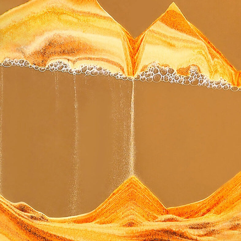 Dynamische Zand Kunst Vertoning