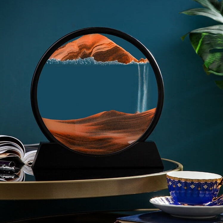 Dynamische Zand Kunst Vertoning