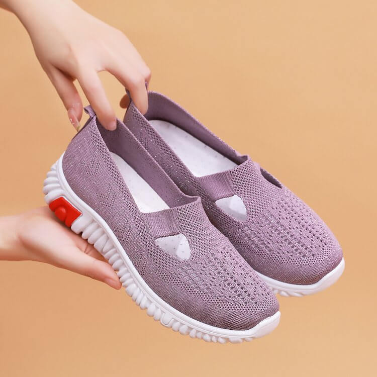 Dames Ademende Katoenen Sneakers
