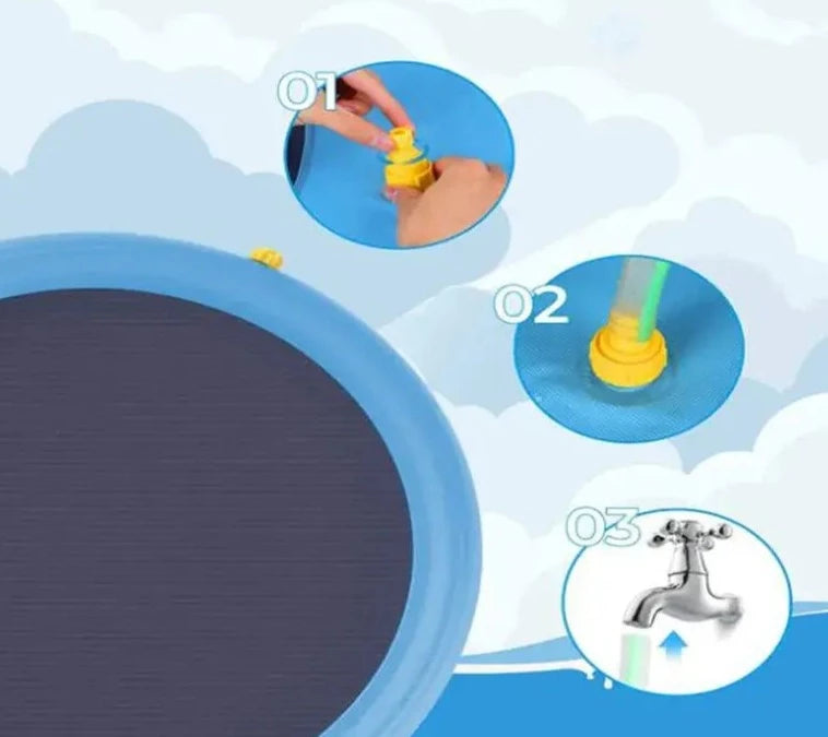 Splash & Spray Zomer Huisdierenzwembad