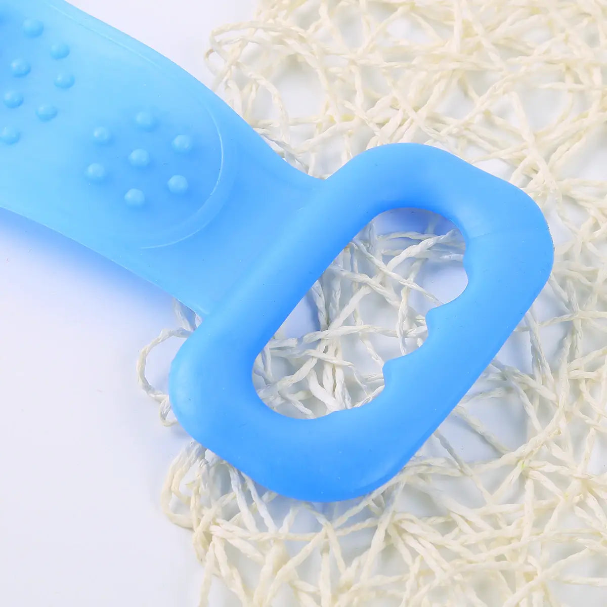 Dubbelzijdige siliconen body scrubber