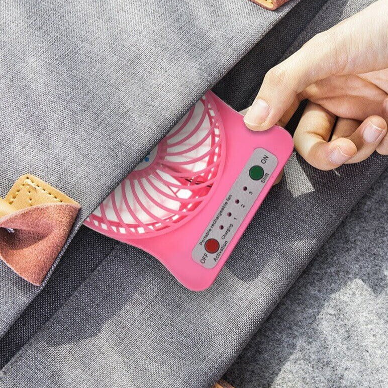 Draagbare miniventilator