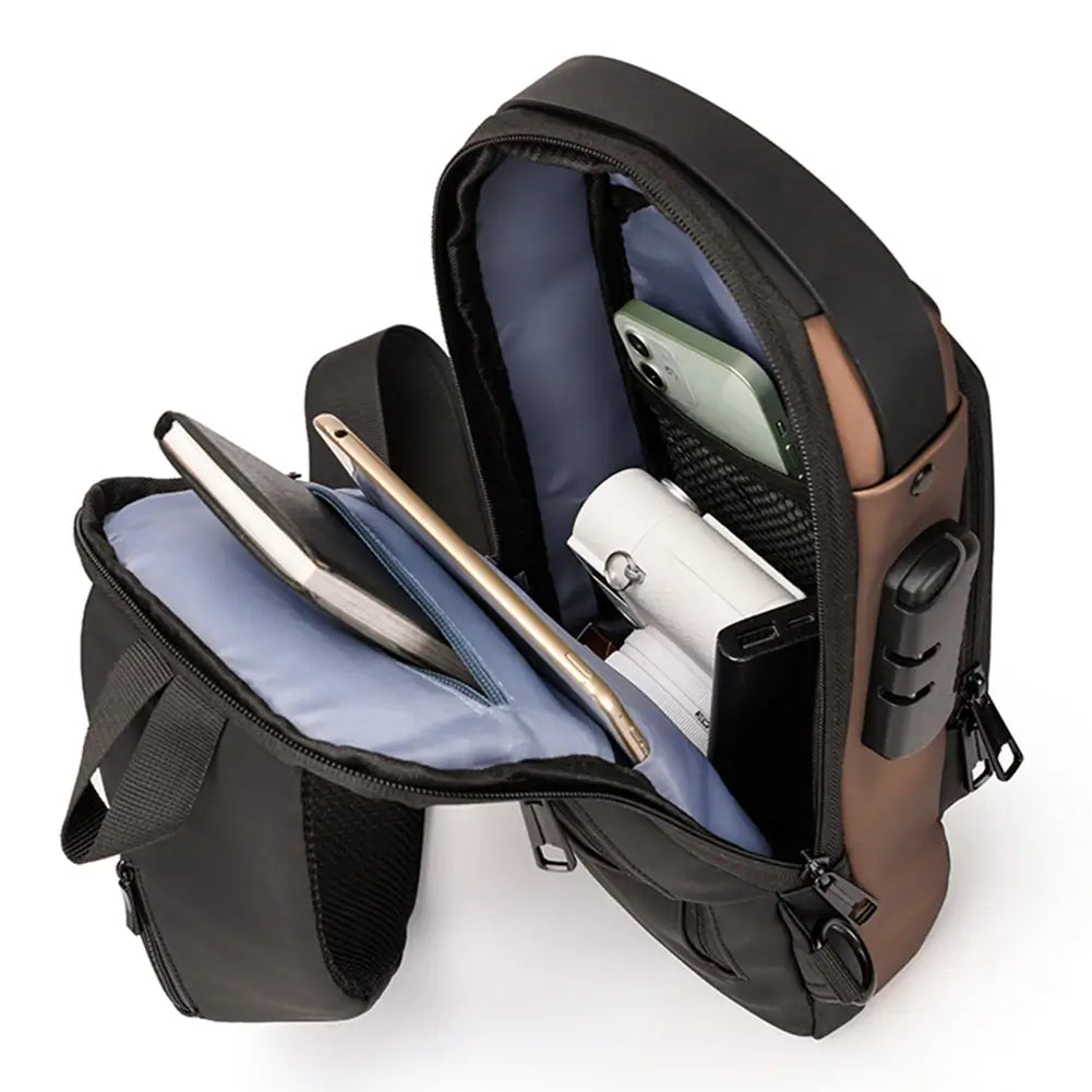 USB Opladende Cross Body Tas
