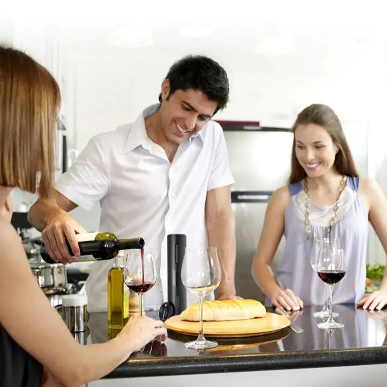 Automatische Wijnopener Set