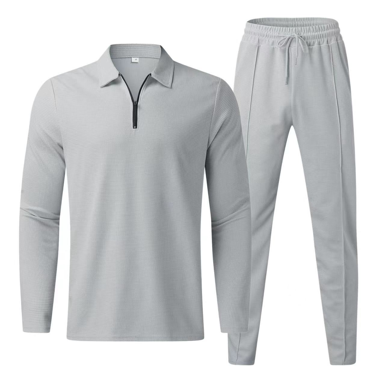 Variant image for Mannen Twee-Delen Set Elegante Stijl Hoogwaardige Stoffen-13