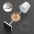 Oplaadbare Tafellamp Wit Elegant Aluminium Draadloos Waterdicht voor Binnen en Buiten-5
