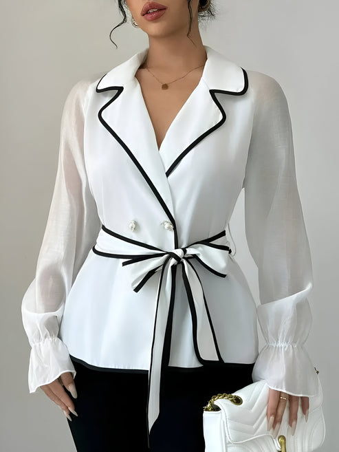 Dames Jurk Tijdloze Elegant Voorformele en Informele Gelegenheden Hoogwaardige Stof-2