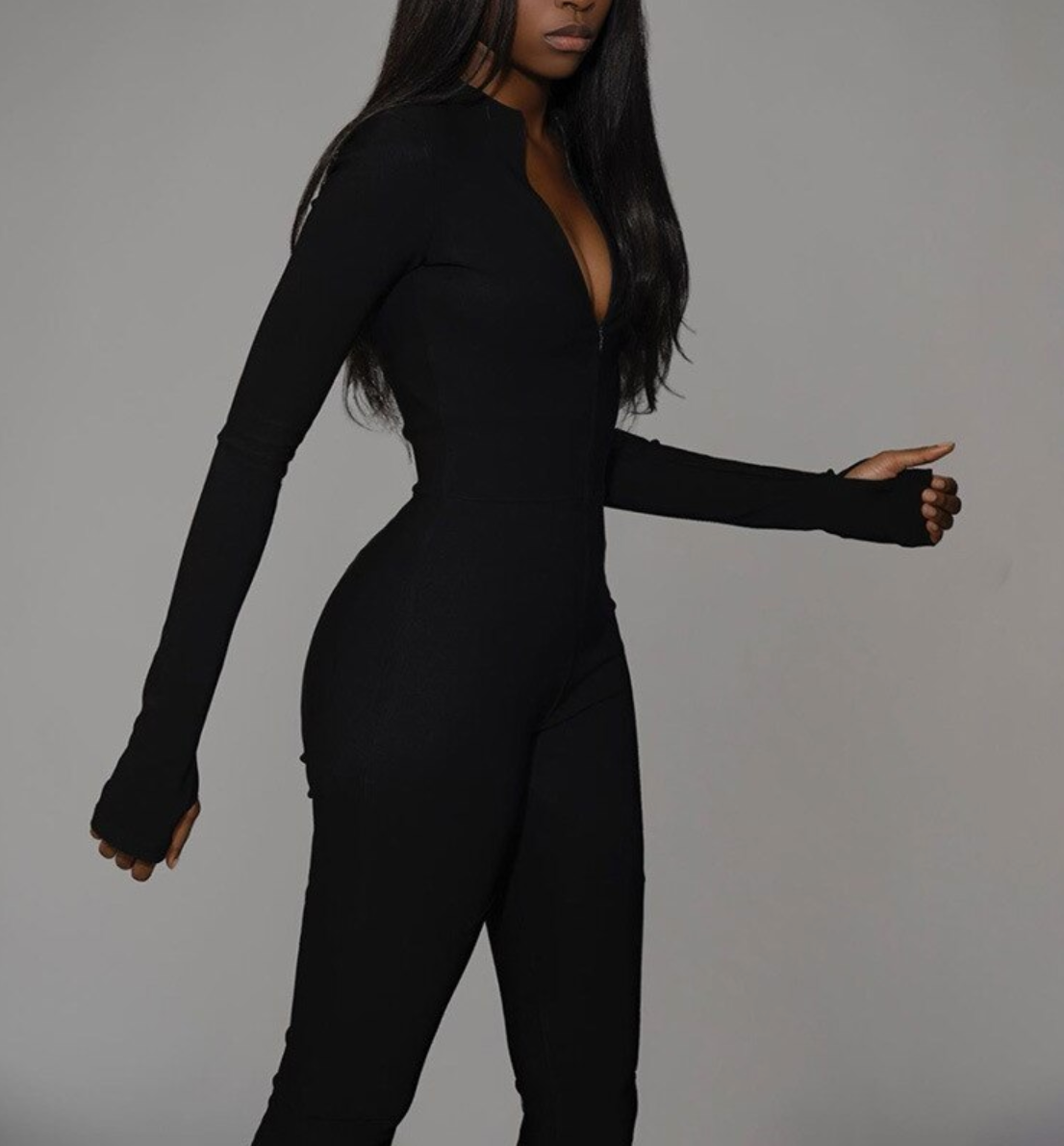 Variant image for Dames Jumpsuit Bodycon Feestelijk Korte Mouwen Polyester-13
