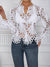 Dames Asymmetrische Blouse Met Uitsnijdingen Hoogwaardige Stof-6
