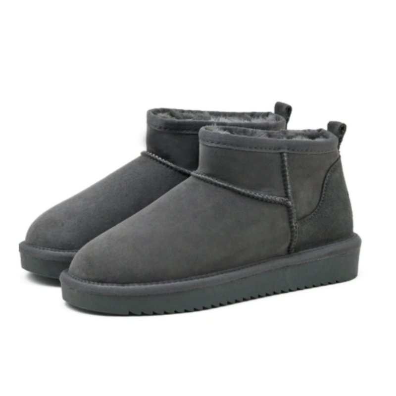 Dames Laarzen Halfhoog Kunstleer Fleece Voering voor Comfortabele Winterlook-3