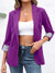 Variant image for Dames Zwarte Blazer Open Voorkant Hoogwaardige Stof-8