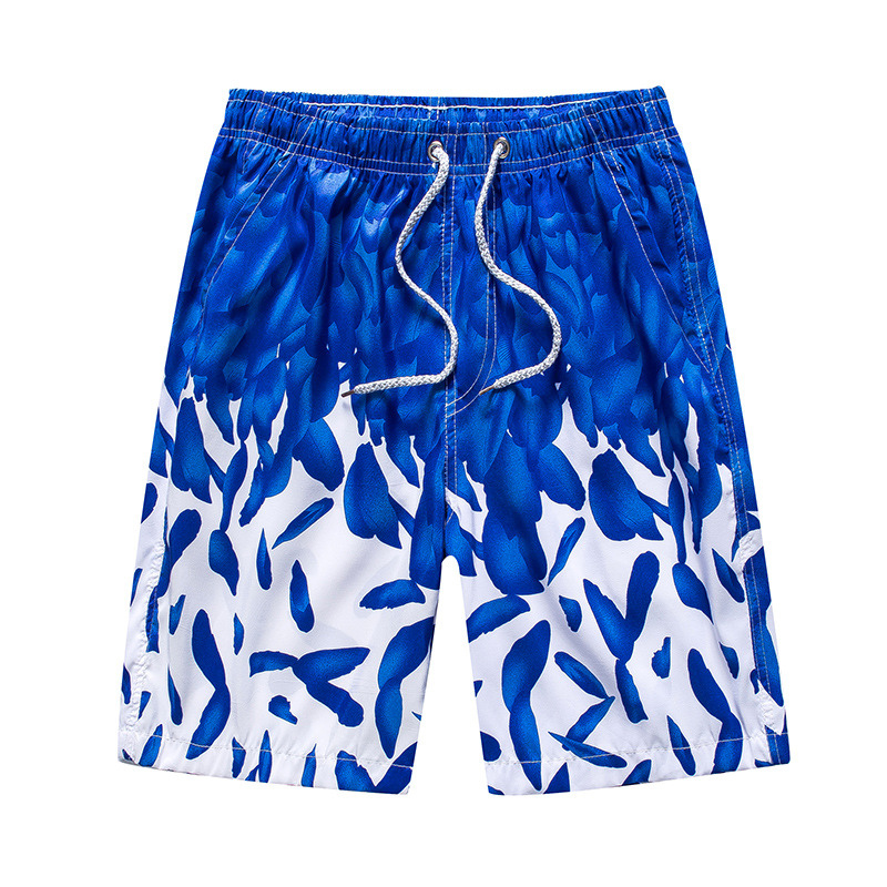 Strandshort met print voor heren