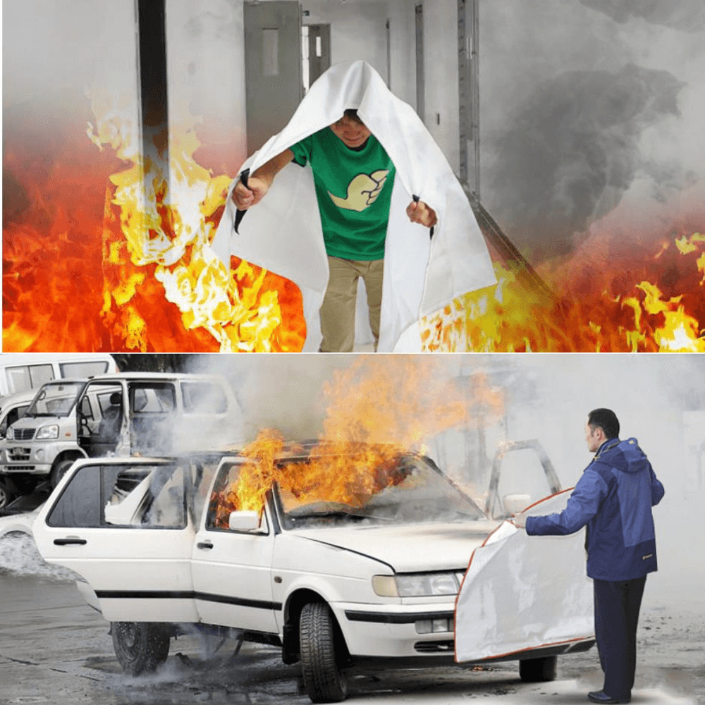 Draagbare Brandblusdeken