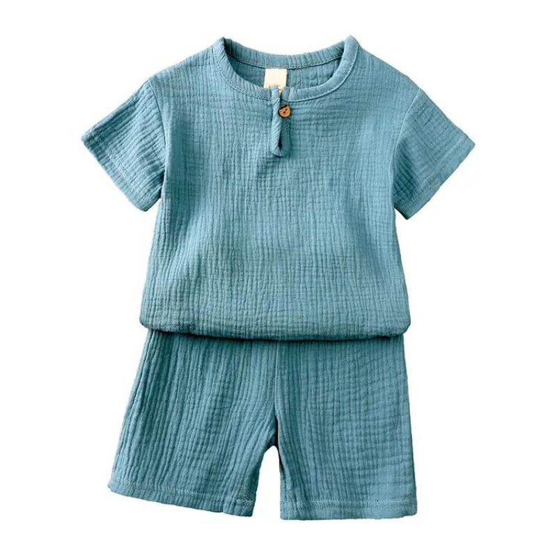Kinderen Ademende T-Shirt Shorts Set
