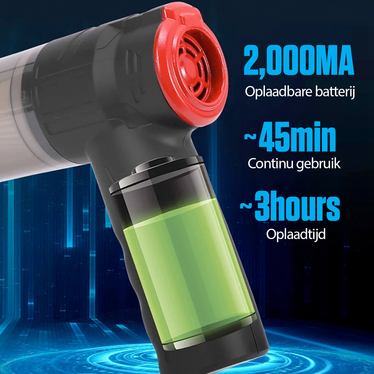 Handheld Stofzuiger en Luchtblazer