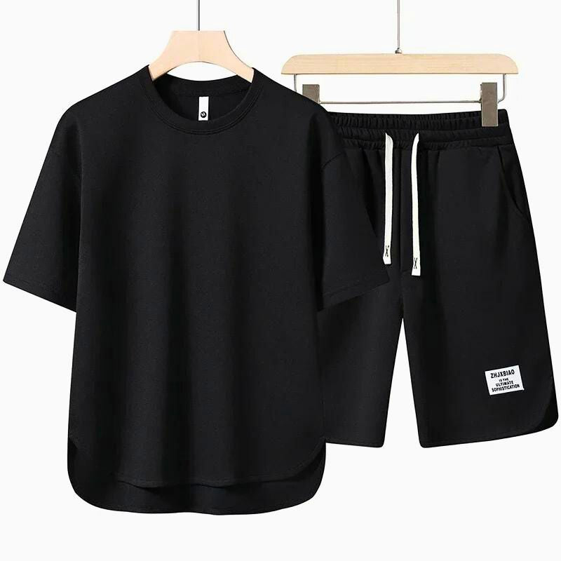 Heren Zomer Set Stijlvol Katoenmix 4