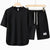 Heren Zomer Set Stijlvol Katoenmix 4
