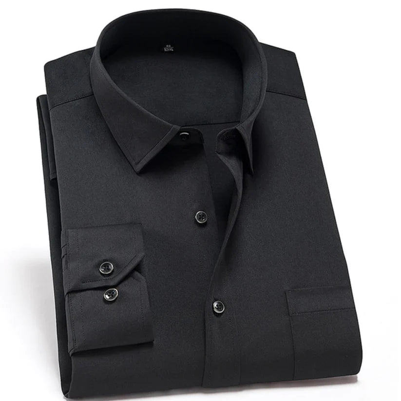 Variant image for Heren Shirt Rimpelvrij Stretchmateriaal Modern Comfort-13