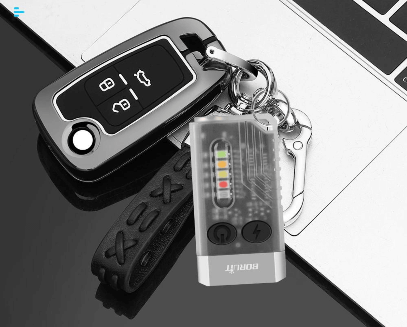 Oplaadbare Sleutelhanger Zaklamp