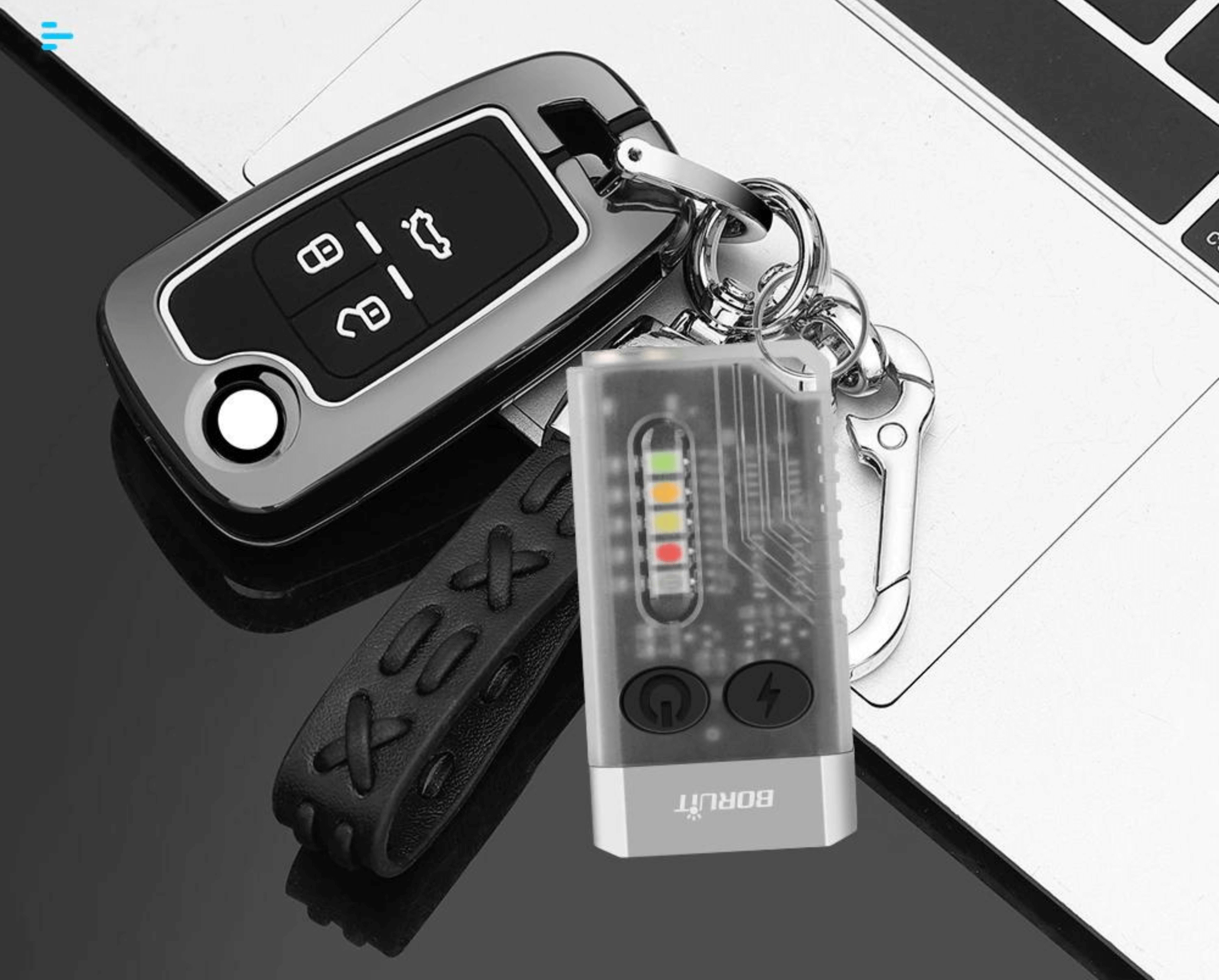 Oplaadbare Sleutelhanger Zaklamp