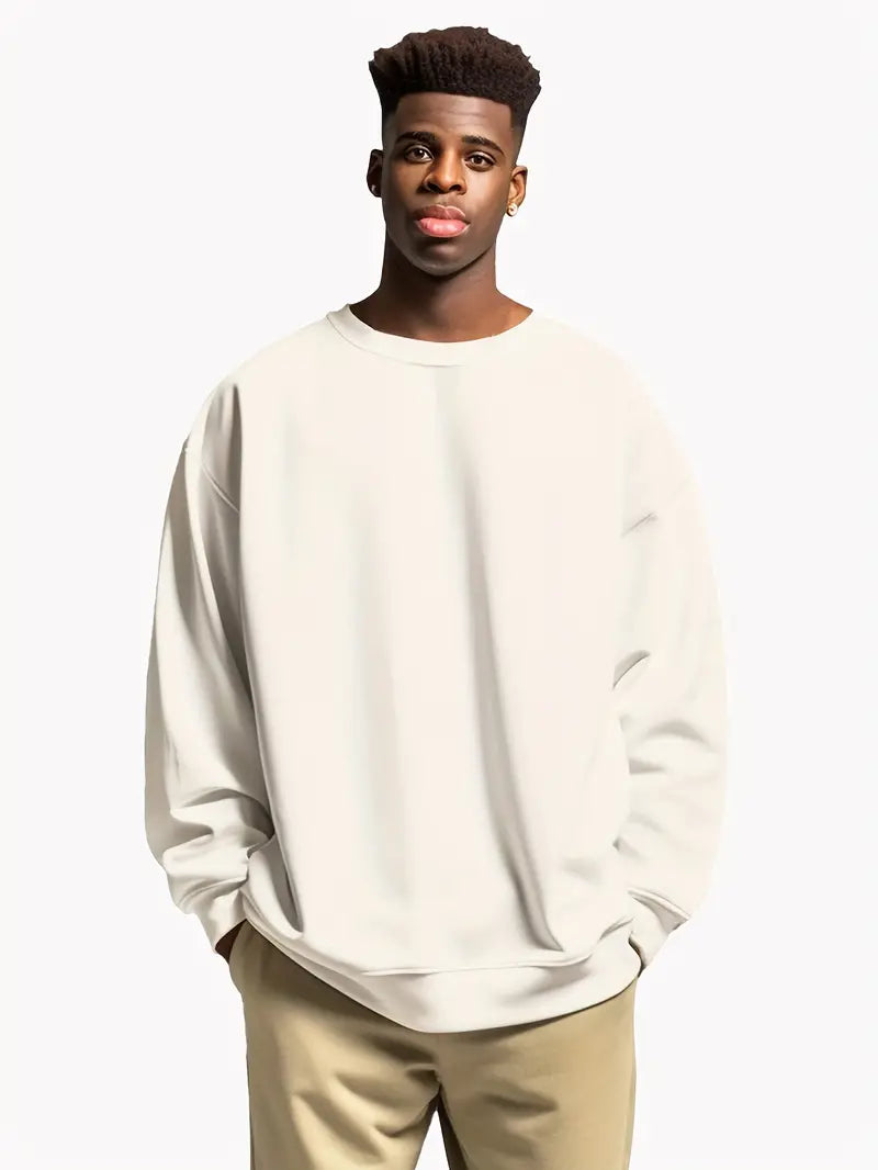 Variant image for Mannen Trui Casual Cirkelvormig Katoen-25