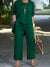 Variant image for Dames Set Drie Delen Casual Vest en Lange Broek Katoenmix-27