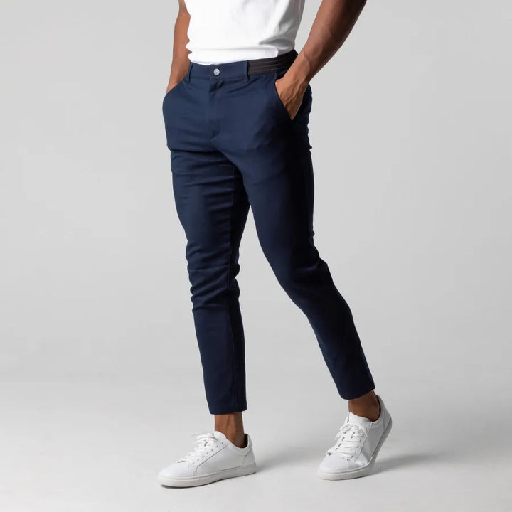 Variant image for Heren Chino's Slanke Pasvorm Katoenmix voor Stijlvolle Outfits-7