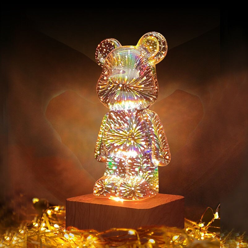 Beer Vuurwerk Lamp
