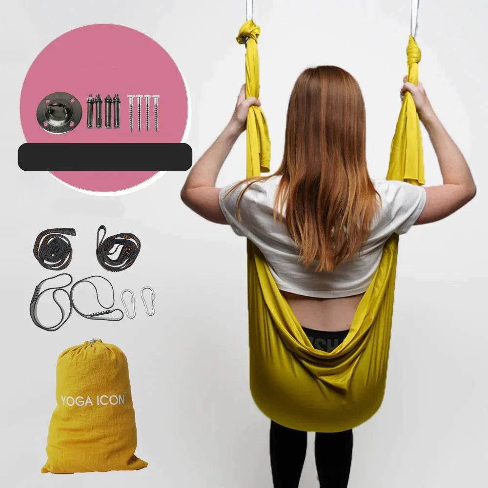 Variant image for Volwassenen Yoga Hängematte Zacht Polyester Aerial Yoga-5