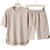 Heren Zomer Set Stijlvol Katoenmix 2