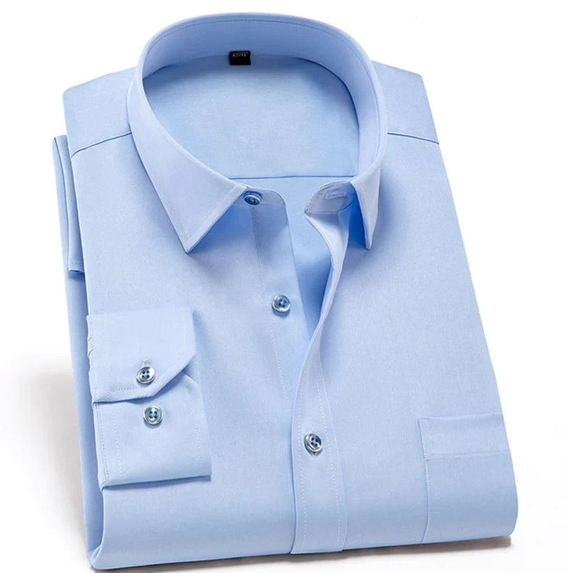 Variant image for Heren Shirt Rimpelvrij Stretchmateriaal Modern Comfort-17