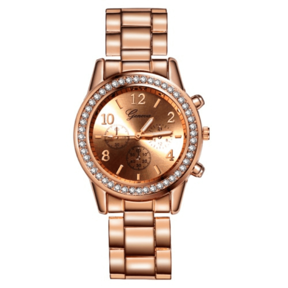 Dames Elegante Rhinestone Horloge