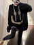 Variant image for Dames Hoodie Glimlachontwerp Verstelbare Snoertrein Katoen-7