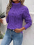 Variant image for Dames Turtleneck Trui Kabelpatroon 100% Acryl Comfortabele Hoge Kraag-7