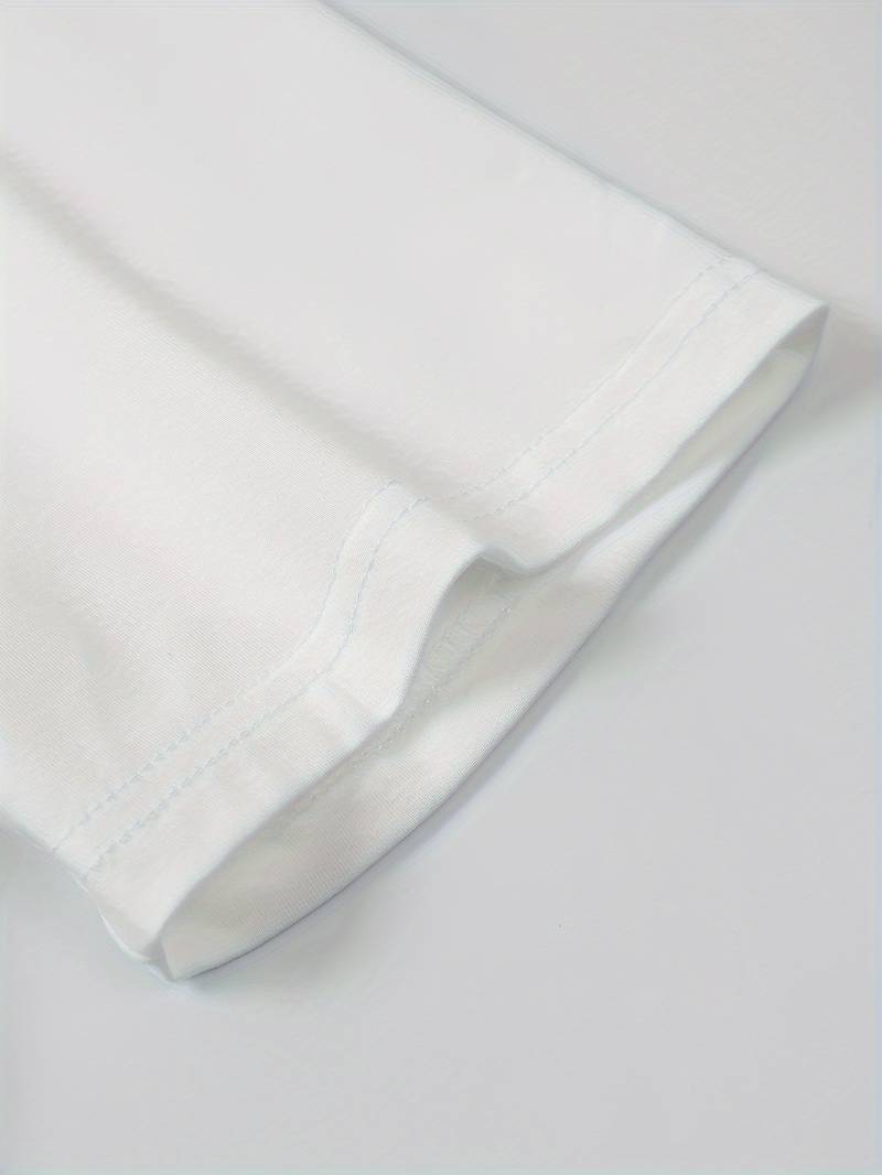 Heren T-shirt Hoge Kraag Elegant Katoen Comfortabel-5