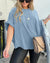 Variant image for Dames Oversized T Shirt Casual Comfort Katoen-3