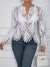 Variant image for Dames Asymmetrische Blouse Met Uitsnijdingen Hoogwaardige Stof-1