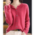 Dames Trui O-Hals 100% Wol Cardigan voor Winterse Look 1