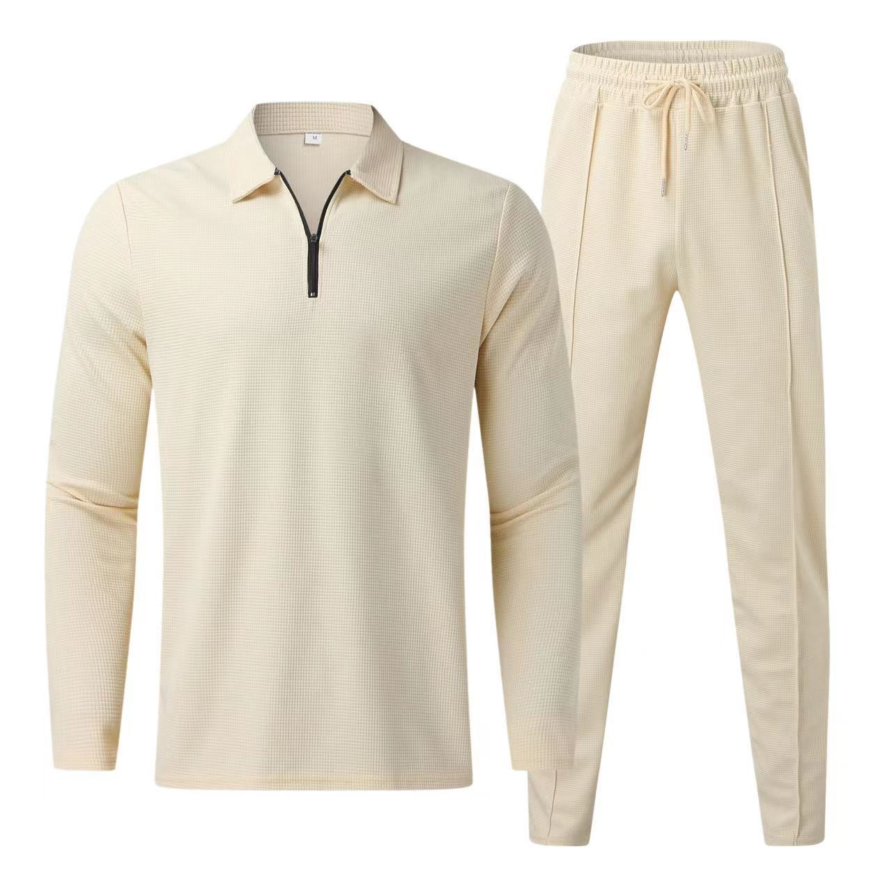 Variant image for Mannen Twee-Delen Set Elegante Stijl Hoogwaardige Stoffen-1