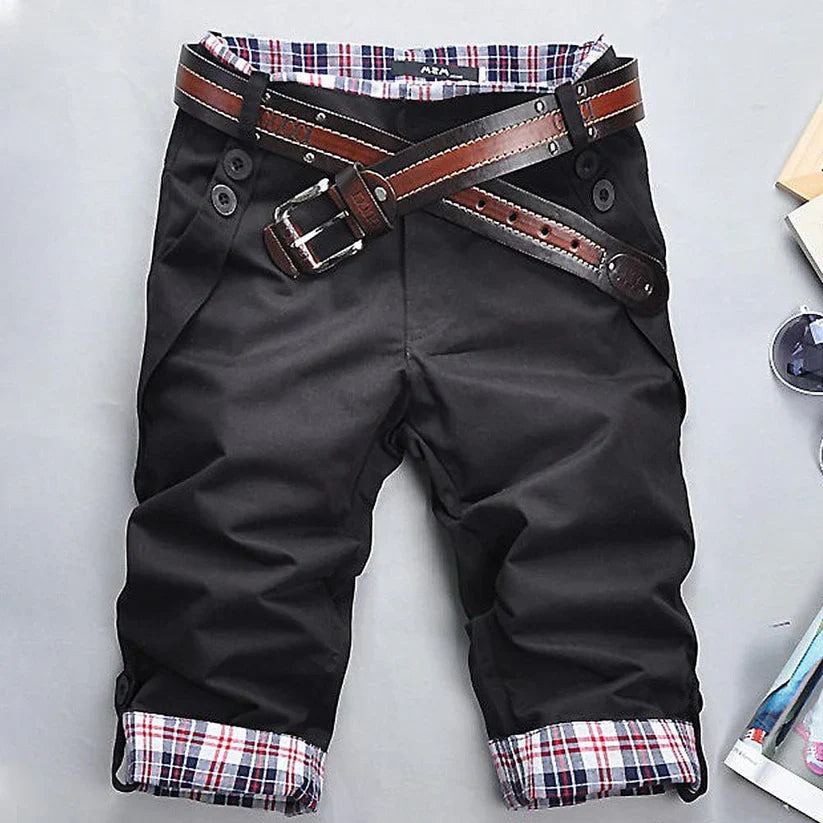 Variant image for Heren Korte Broek Cargo Stijl 100% Katoen Met Praktische Zakken-16