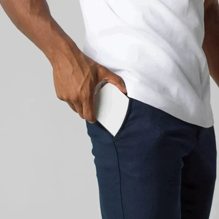 Heren Chino's Slanke Pasvorm Katoenmix voor Stijlvolle Outfits-6
