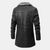 Heren Jas Winter Leren Stijlvol en Warm-2