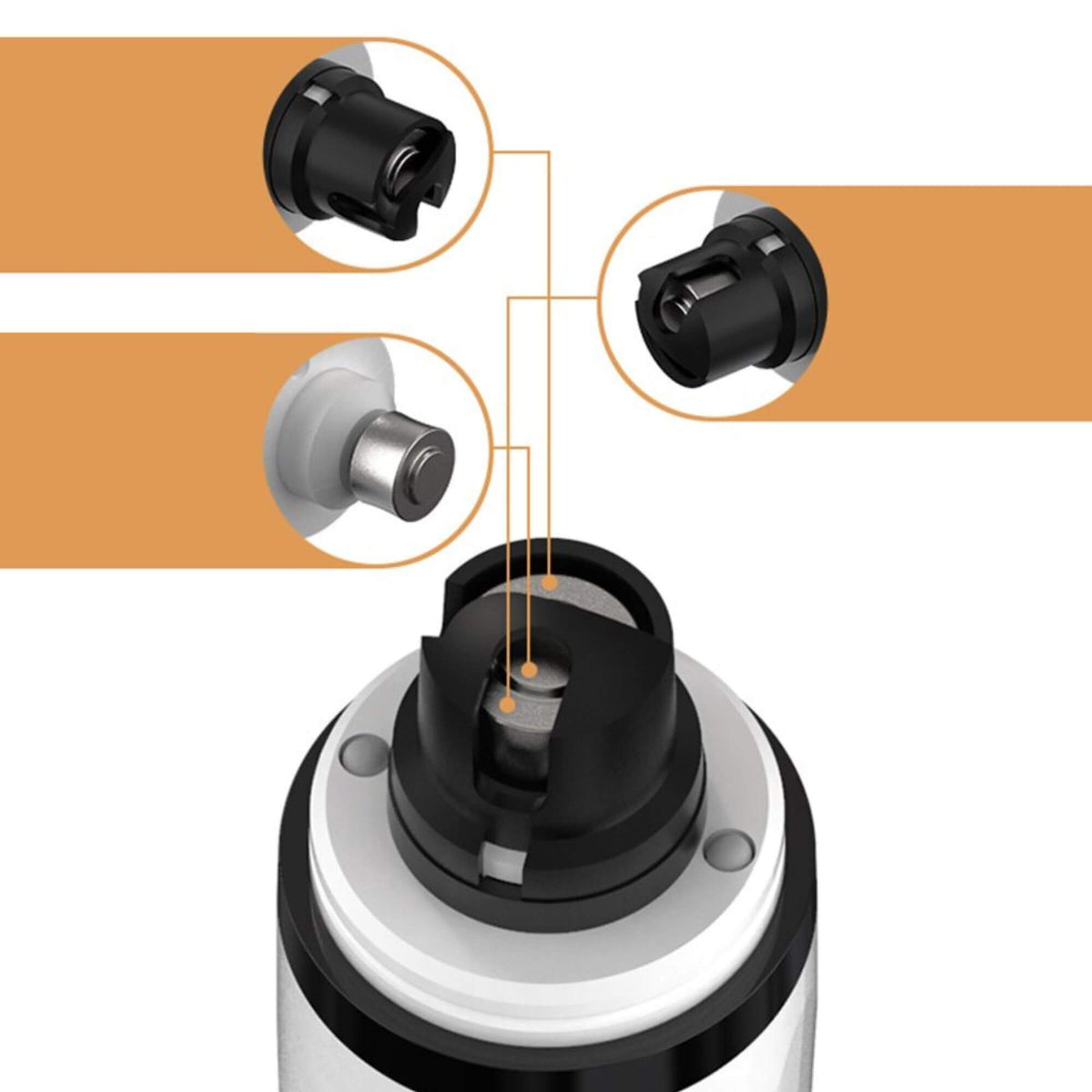 Huisdier's Elektrische LED Nagelknipper