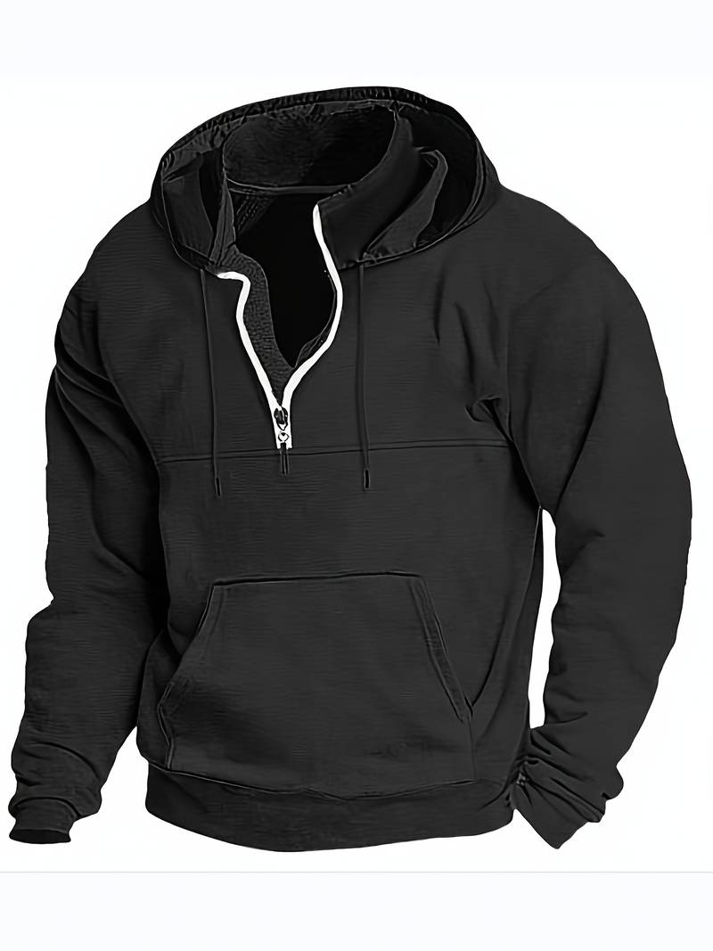 Variant image for Heren Hoodie Casual Katoen Ontspannen Pasvorm-35