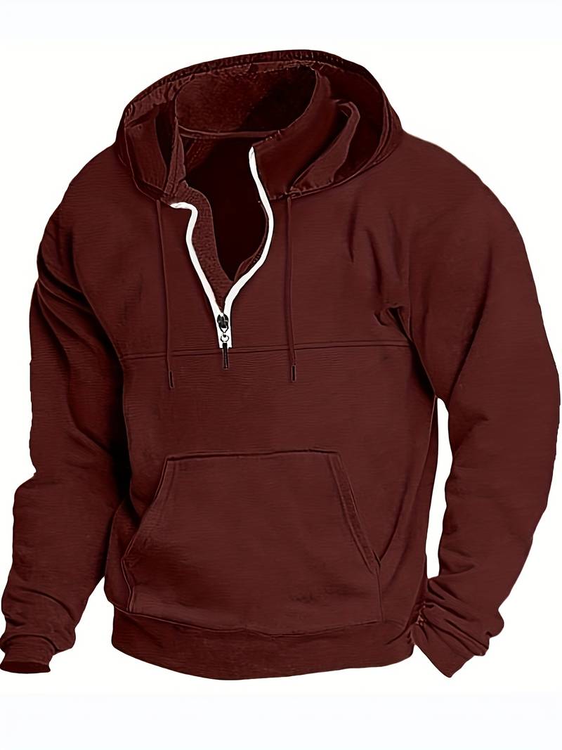 Variant image for Heren Hoodie Casual Katoen Ontspannen Pasvorm-42