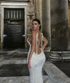 Variant image for Dames Maxi Jurk Zwart Rugloos Katoen Elegante Lange Jurk Zomer-13