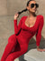 Dames Jumpsuit Strak Feestelijk Polyester-1