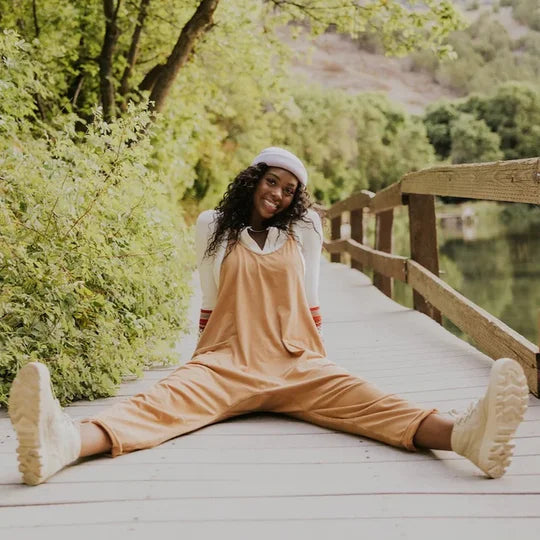 Dames Jumpsuit Zwart Casual Rekbaar Katoen-4