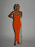 Dames Maxi Jurk Zwart Rugloos Katoen Elegante Lange Jurk Zomer-1